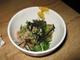 Delicious noodle bowl