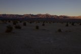 Desert Sunset Over Mountain Range