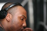 Music in his ears