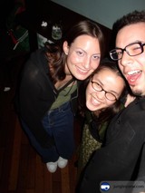 Three Friends Take a Selfie