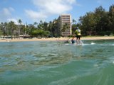 Surfing in Paradise