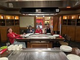 Family Dining at Japanese Teppanyaki Grill Restaurant