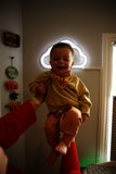 Wesley's Joyful Moment at 11 Months