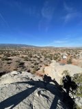 Majestic View of Sandia Park Desert from Cliff