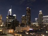 Glowing Metropolis at Night