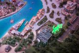 Architectural Marvels: Town Model with panoramic Sea View and Ancestor Fortress