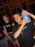 Refreshing Mineral Water on a Summer Night