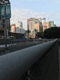 Urban Metropolis View from Bridge