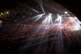 Lights and Flares Ignite the Coachella Stage