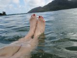 Barefoot in the Lake
