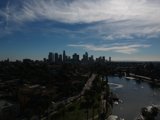 Aerial View of the Urban Metropolis