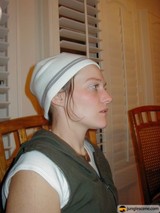 Hat Lady at the Dinner Party