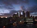 Dusk in the Urban Metropolis