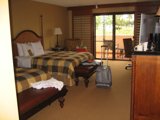 Cozy Living in Hotel Room with Two Beds