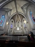 Heavenly Light in Santa Fe Church