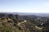 breathtaking aerial view of the city from the hilltop