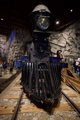 Historic Steam Locomotive Number 1 at Railroad Museum