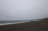 Misty California Coastline on a Overcast Summer Day