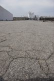 Aerial View of the Concrete Parking Lot