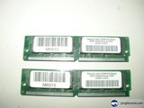 Computer RAM Memory Modules with Bar Codes