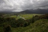 Majestic View of the Valley and Mountains