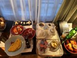Brunch spread in Zurich
