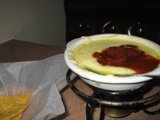 Savory Dip and Crunchy Tortilla