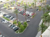 Aerial View of a Busy Parking Lot