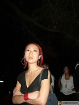 Red Haired Beauty in the Night