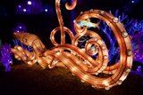 The Octopus Illumination at Glowfari, Oakland Zoo