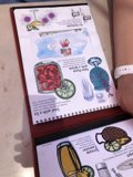 Illustrated Food Book Advertisement
