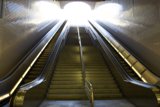 Illuminated Escalator