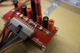 Red and Black Electronic Device