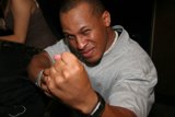 Gray-Shirted Gentleman with Watch