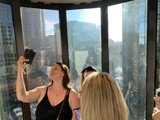 Ladies' Night Out in the Glass Elevator