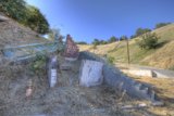 Signs and Stairs on a Hillside