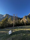 Majestic View of Yosemite's Mountain Range