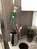 Elf on the Coffee Pot