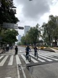 Biking through the Metropolis