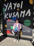 Encounter with Kusama - Lori's SF MoMA Adventure