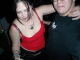 Red Shirt Woman in the City