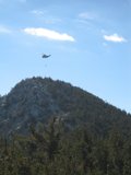 Flying Over the Mountain Landscape