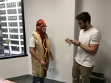 Hot Doggin' around with Kevin and Justin