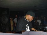 Deejay Entertaining the Night Club