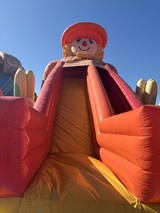 Giant Inflatable Scarecrow Slide at Fall Festival
