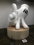 Mickey Mouse Sculpture Holding Hand