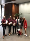Family and Friends with Furry Companion
