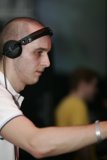 White Shirt Audio Engineer