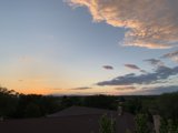 Majestic Sunset over the Santa Fe Mountains