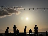 Silhouettes at Sunset